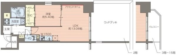 プレジオ鎗屋町の物件間取画像